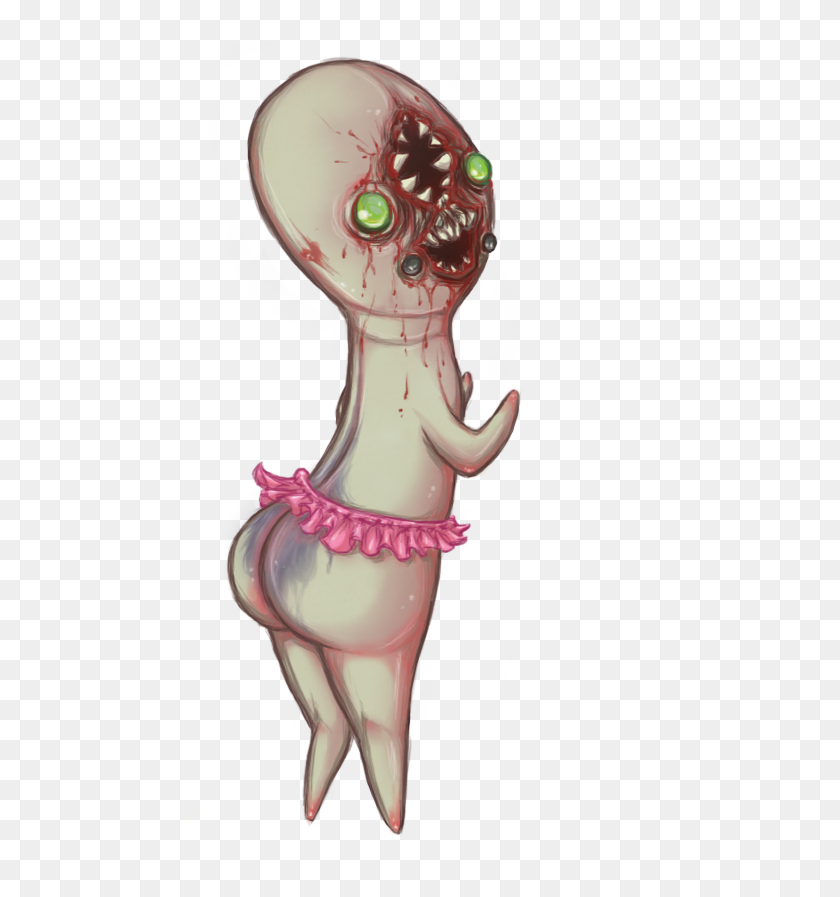 "scp-173" - Billy Scp, HD Png Download(612x816) - PinPng.
