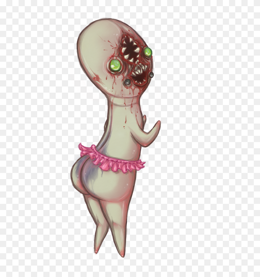 "scp-173" - Billy Scp, HD Png Download - 612x816 (#4978790) 