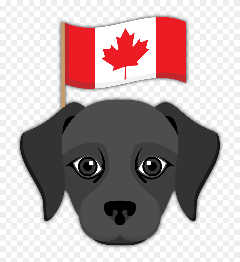 Black Labrador Emoji West Edmonton Mall, HD Png Download 737x835