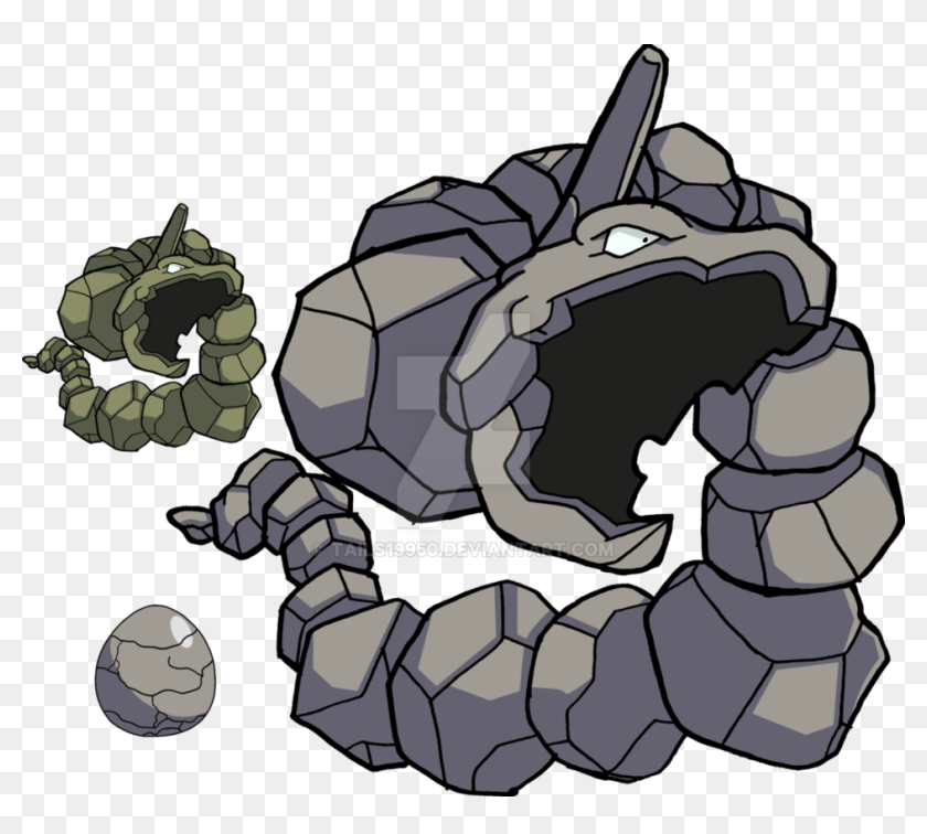 Onix Pokemon Png - Pokemon Onix Egg, Transparent Png - 968x826