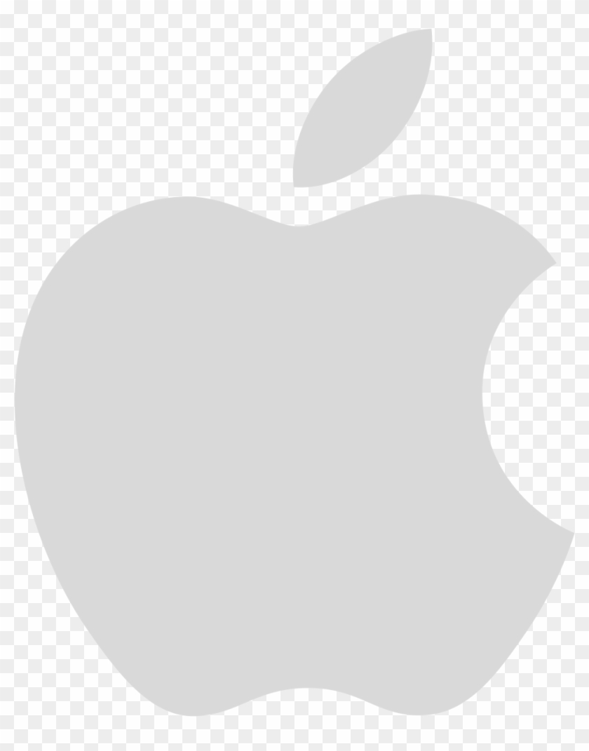 Apple Logo White Svg, HD Png Download - 1000x1215 (#53616) - PinPng