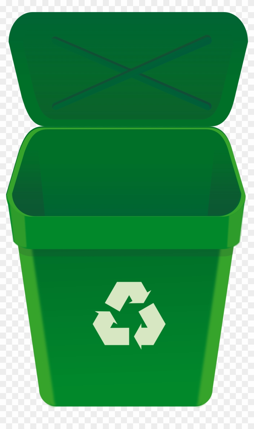 Trash Can Clipart Emoji Recycling Bin Clip Art, HD Png Download
