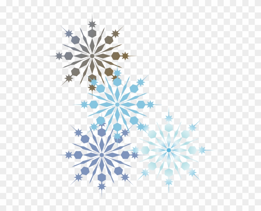 Snowflake Transparent Snowflake Border Clipart, HD Png