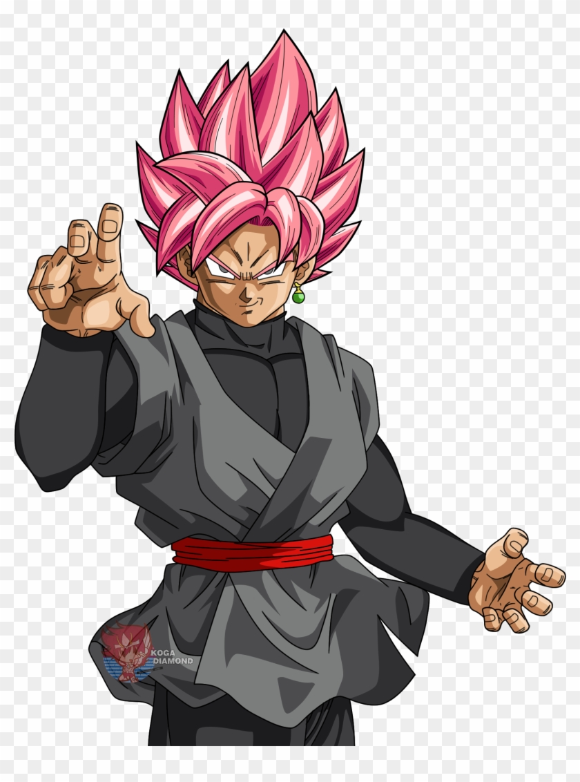 goku rose black pop