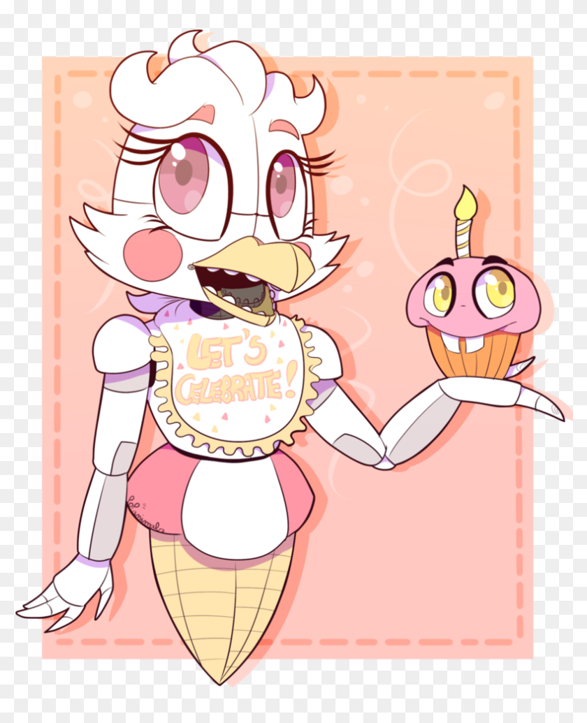 Funtime Chica - Desenho de tales_3004 - Gartic