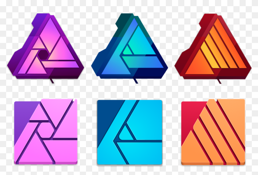 Affinity Apps Release And Beta Icons Old Affinity Designer Icons Hd Png Download 953x619 Pinpng