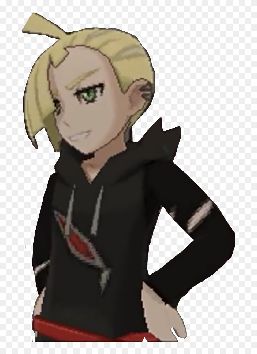 Another Gladion Render Gosh His Smile Is Beautiful ポケモン グラジオ 笑顔 Hd Png Download 698x1078 Pinpng