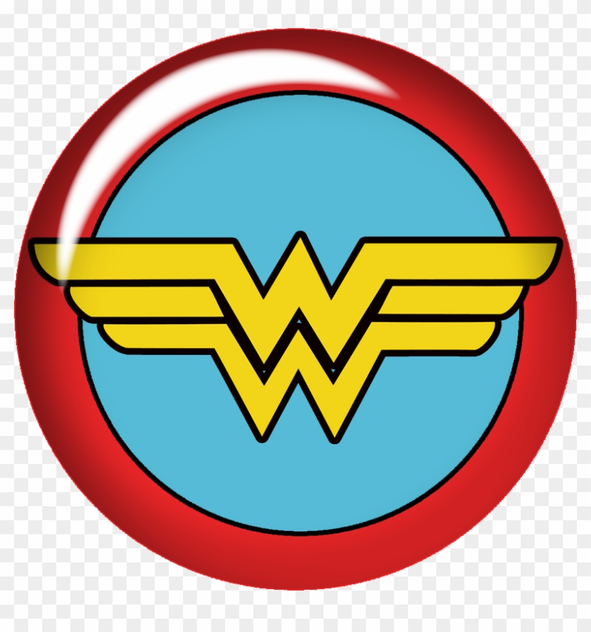 Sibling Birthday Parties Hero Girl Superhero Party Logo De La Mujer Maravilla Png Transparent Png 819x819 Pinpng