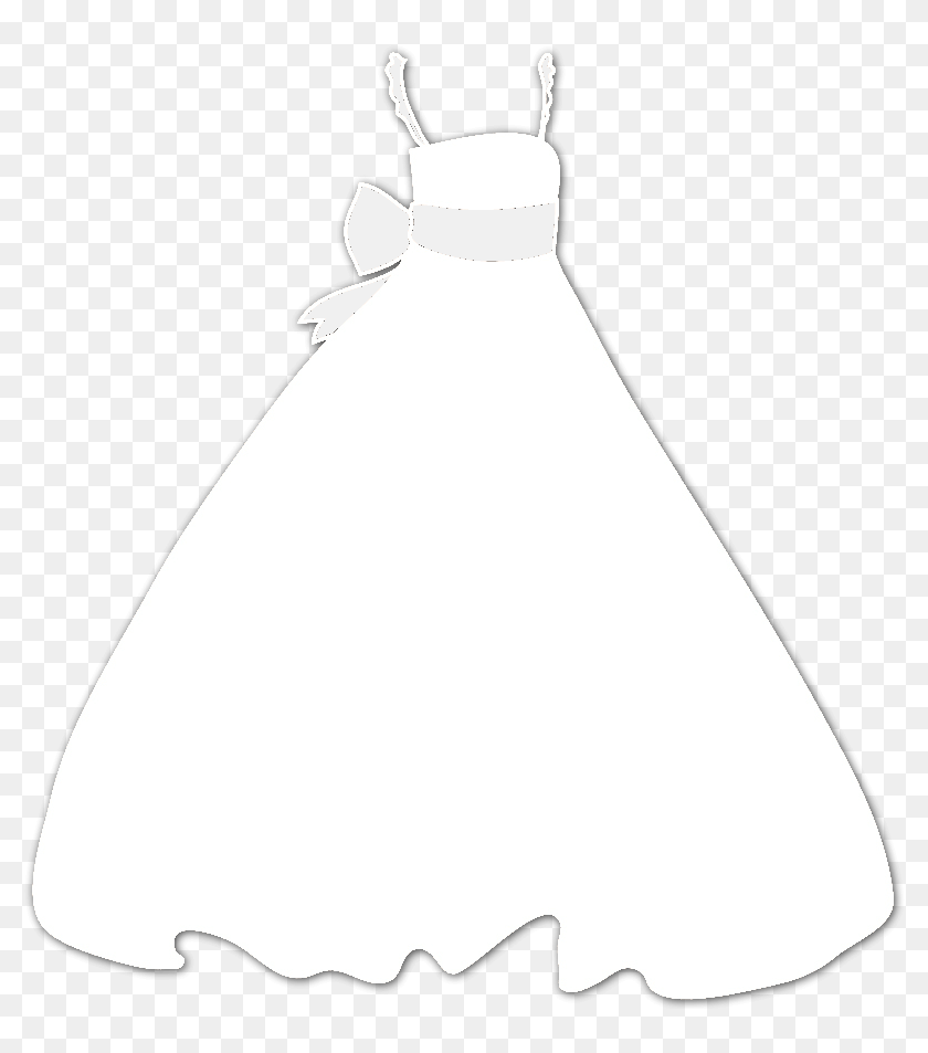 Has A Sheen To It Will Add Volume And Call Attention - Gown, HD Png ...