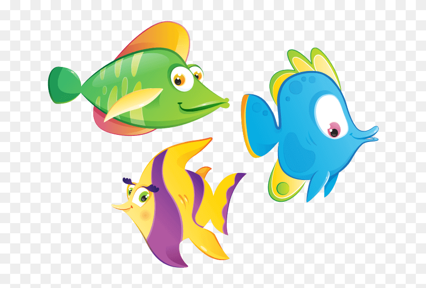 Colorful Fish Pesci Colorati Per Bambini Hd Png Download 700x700 5168362 Pinpng
