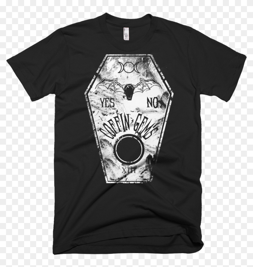 Coffin Gems Planchette - Wake Up Mr West T Shirt, HD Png Download ...
