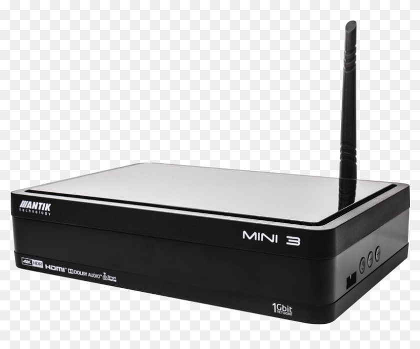 Antik Mini 3 Iptv Or Hybrid Iptv Dvb Set Top Box - Setup Box Image Png ...