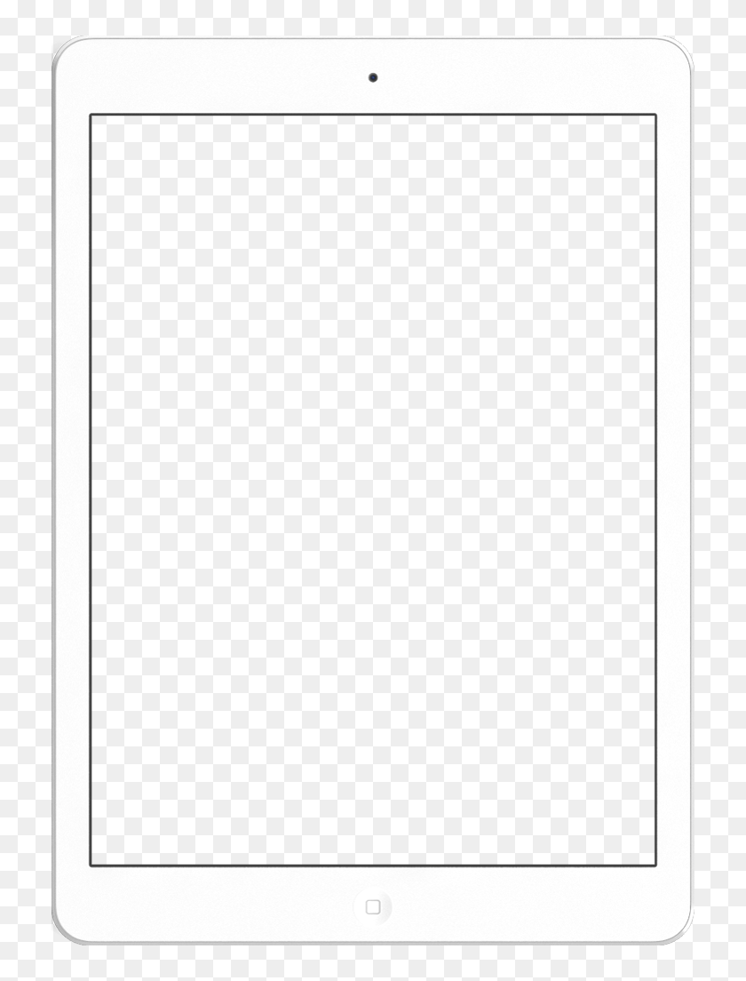 Ipad Frame White Ipad Transparent Background, HD Png Download