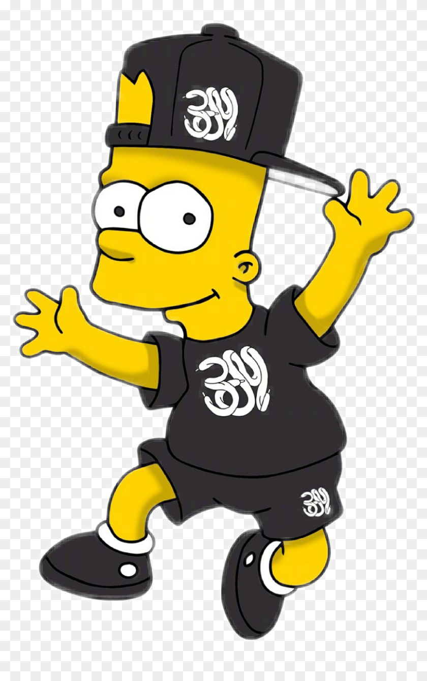 Bart Simpson Supreme . Supreme , Bart simpson drawing, Simpson