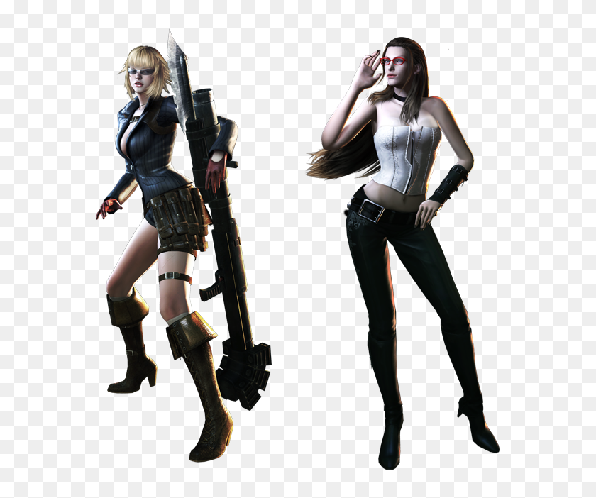 Devil May Cry 4 Special Edition - Lady & Trish Costume Pack