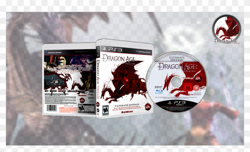 Dragon Age Origins Ultimate Edition Ps3 Download - Dragon Age, HD Png ...