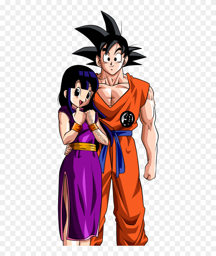 Goku Y Milk Png - Chi Chi Kiki Dragon Ball, Transparent Png(842x948) - PinP...