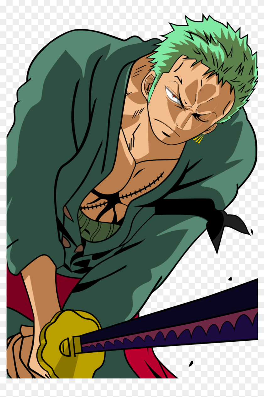 Roronoa Zoro Chibi, one piece, HD phone wallpaper