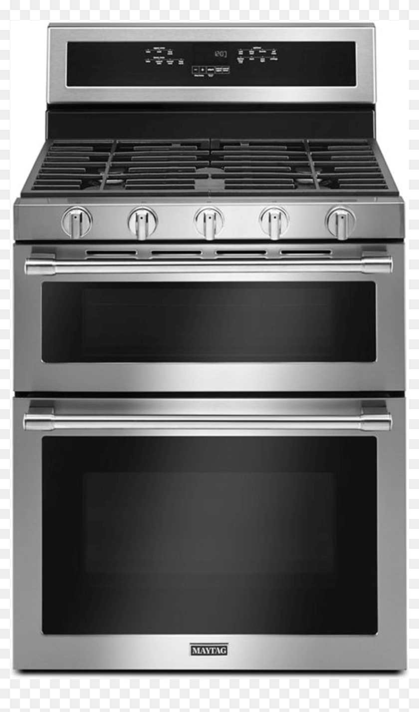 Maytagmgt8800fz Maytag Double Oven Gas Range, HD Png Download