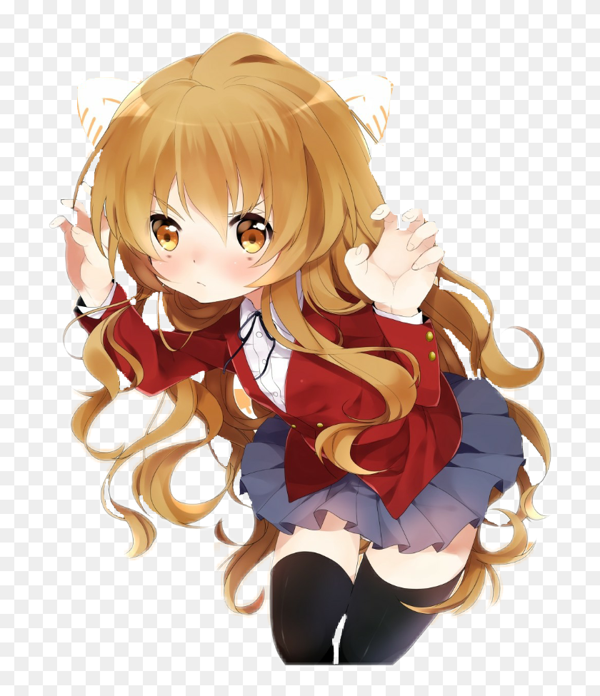 Taiga Taigaaisaka Toradora Waifu Tsundere Anime Manga - Small Anime Girl  Characters, HD Png Download - vhv