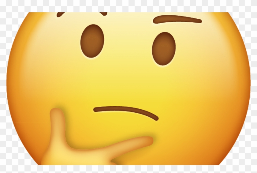 Thinking Emoji PNG HD