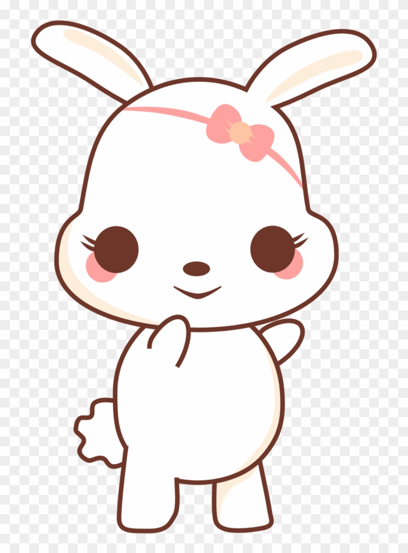 Kawaii Bunny Png - Cute Kawaii Bunny Png, Transparent Png - 748x1069 ...