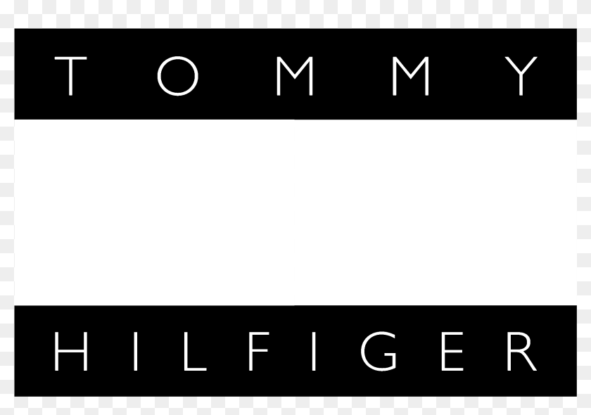 Tommy Hilfiger Logo Black And White - Black Tommy Hilfiger Logo, HD Png ...