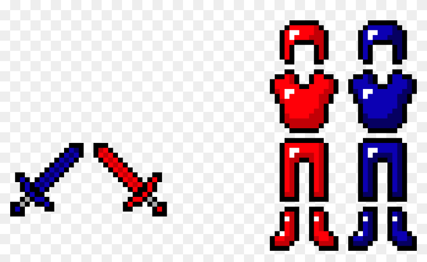 Redstone And Lapis Lazuli Armor And Swords Minecraft Diamond Sword Hd Png Download 2490x1410 Pinpng