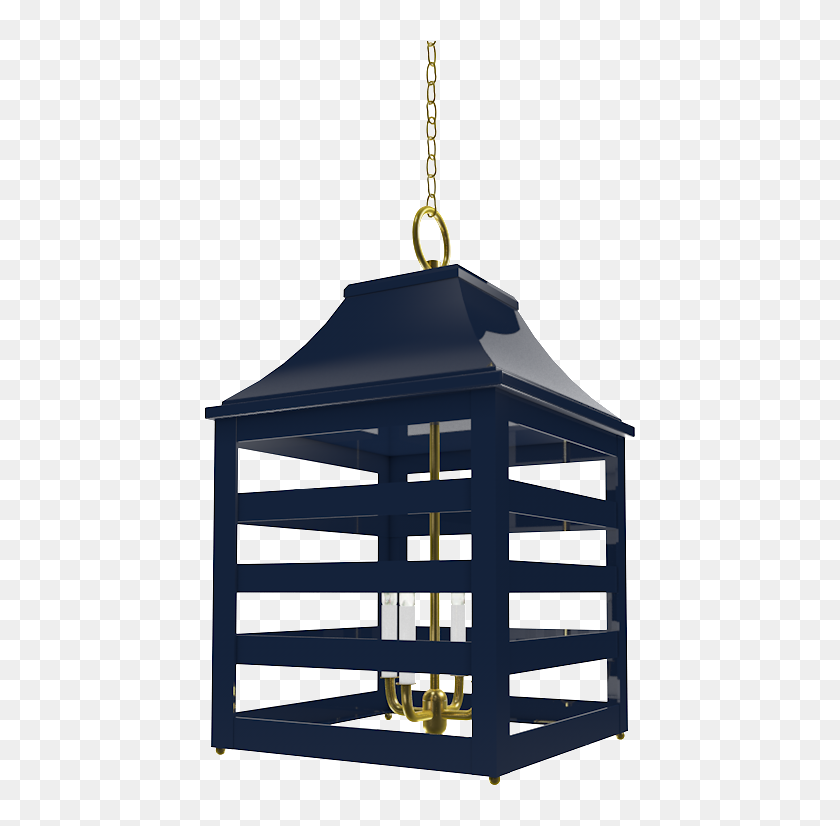 Saybrook Lantern Brass Ceiling Fixture, HD Png Download 1000x1000