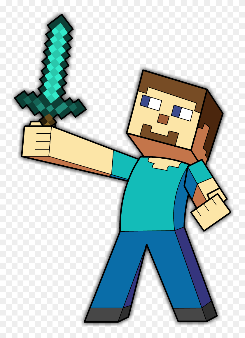 Como Desenhar o STEVE, FÁCIL, MINECRAFT