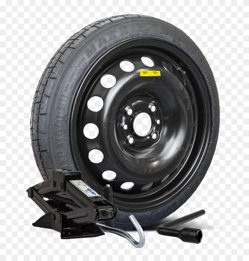 07-14 Mk2 RoadHero RH019 Space Saver Spare Wheel & Tyre Kit For Skoda Fabia