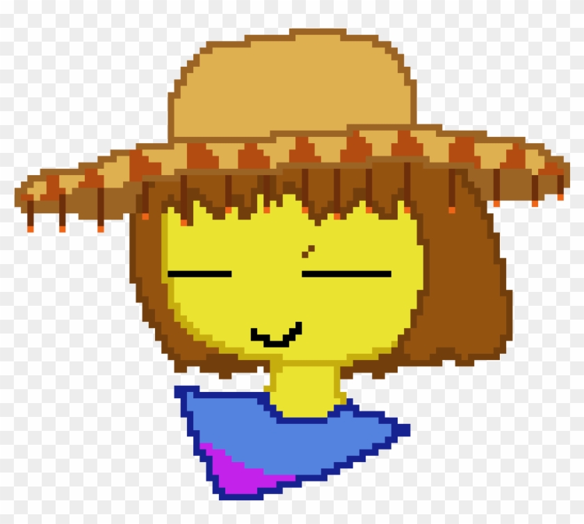 Frisk In A Sombrero Sombrero Clip Art Pixel, HD Png