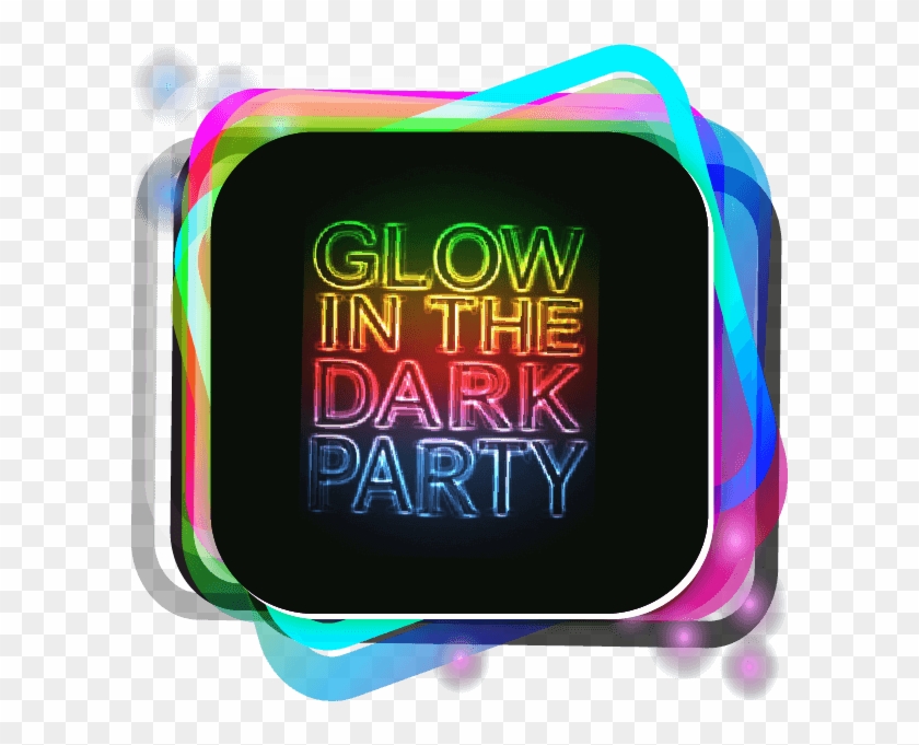 Glow Clipart Glow Party - Graphic Design, HD Png Download - 600x601