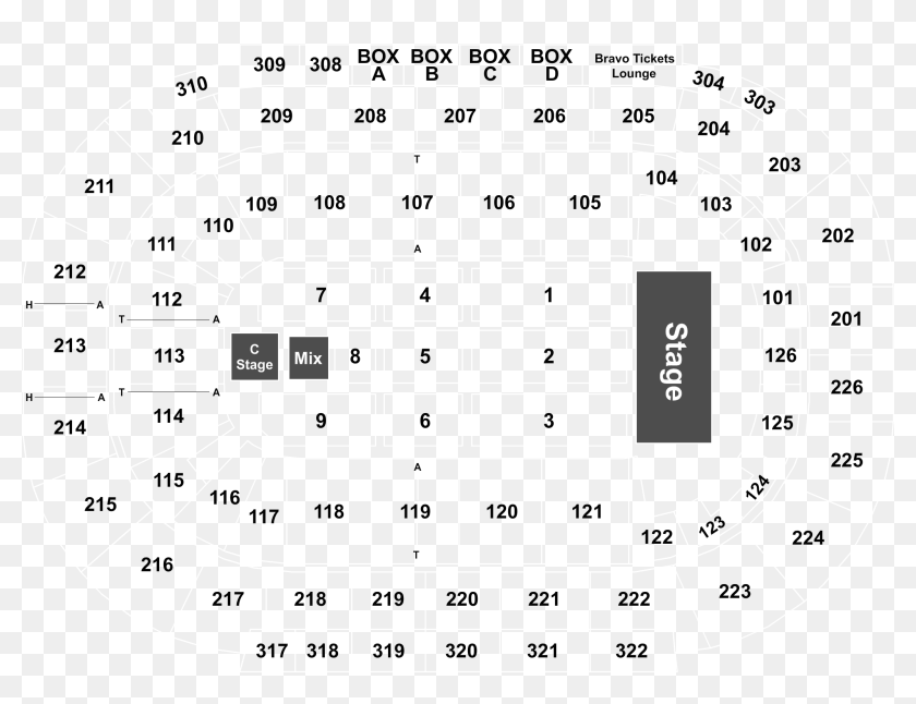 Legend Rose Garden Seating Chart, HD Png Download 2100x1520