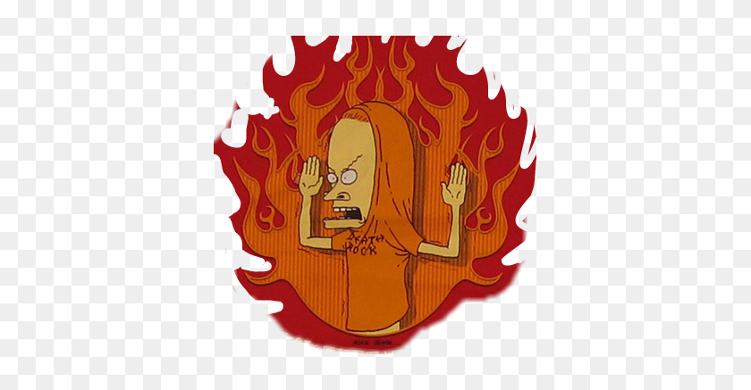 Beavis Fire Firebird Beavis And Butthead Cornholio Hd Png Download 361x357 Pinpng