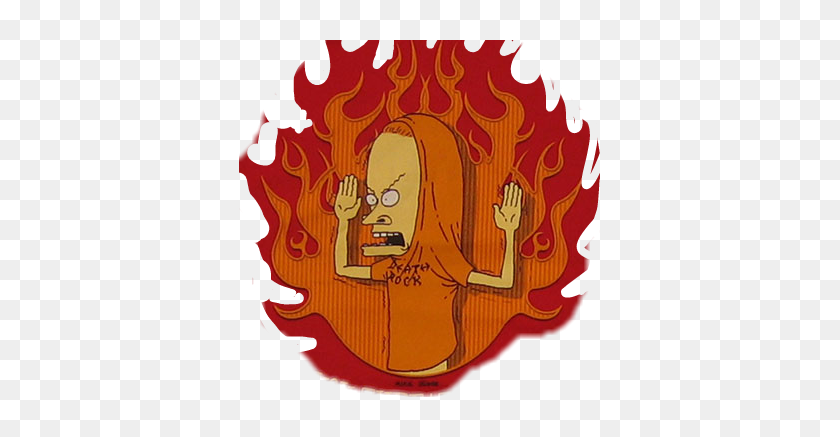 #beavis #fire #firebird - Beavis And Butthead Cornholio, HD Png ...