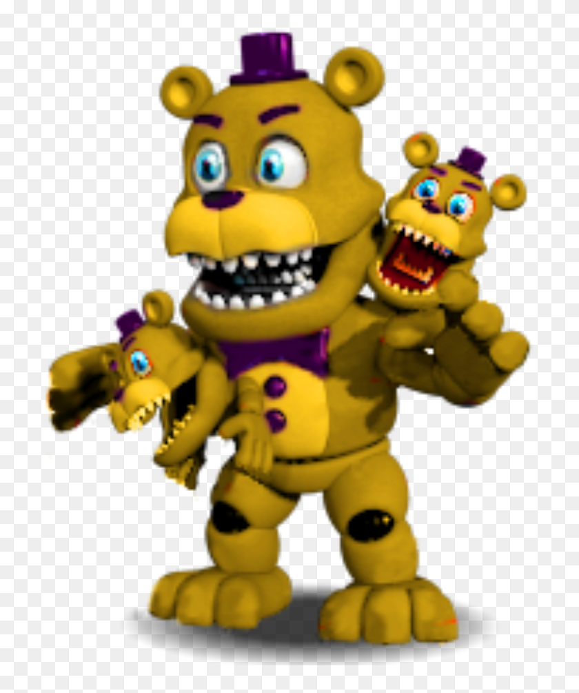 fnaf #fnafworld #fredbear #fnaf World #freetoedit - Fnaf World Supreme  Fredbear, HD Png Download is pure and creative PNG image…