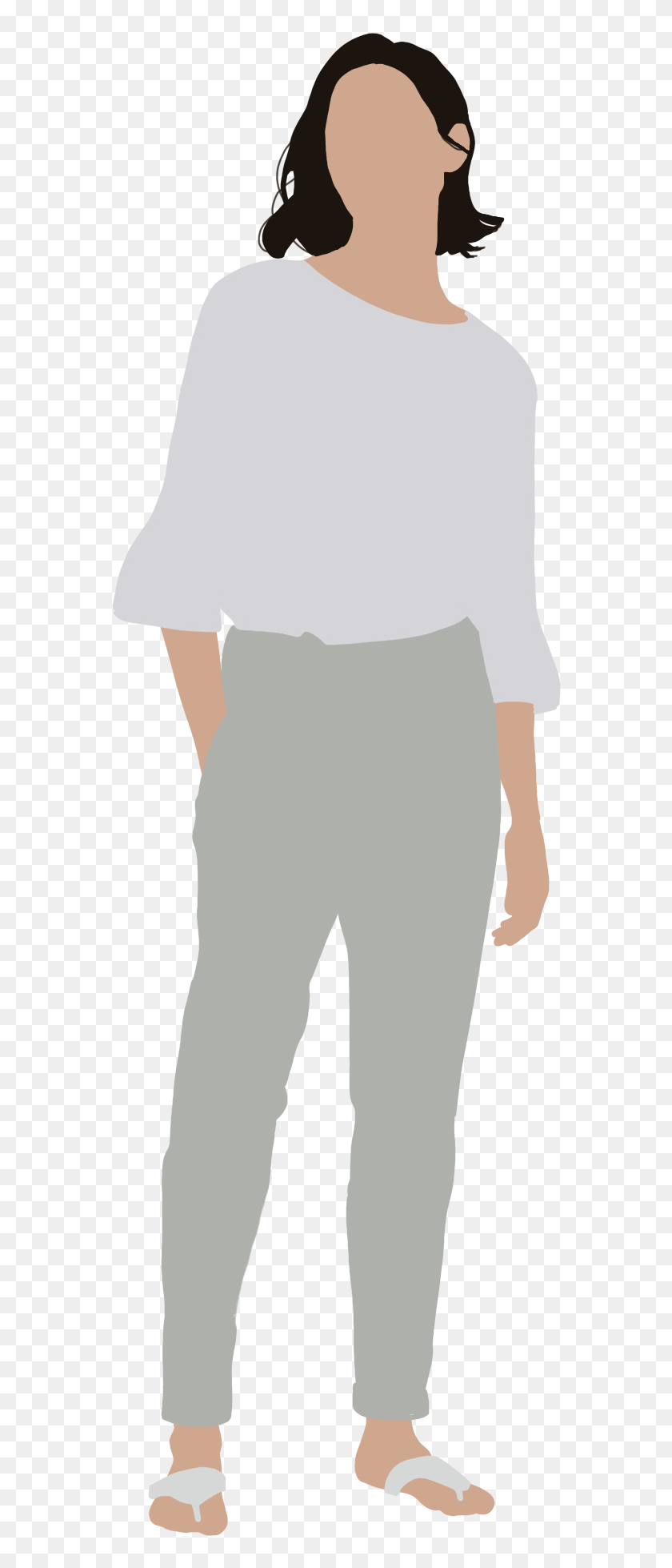 Easy Drawing People Architect Sketch for Girl