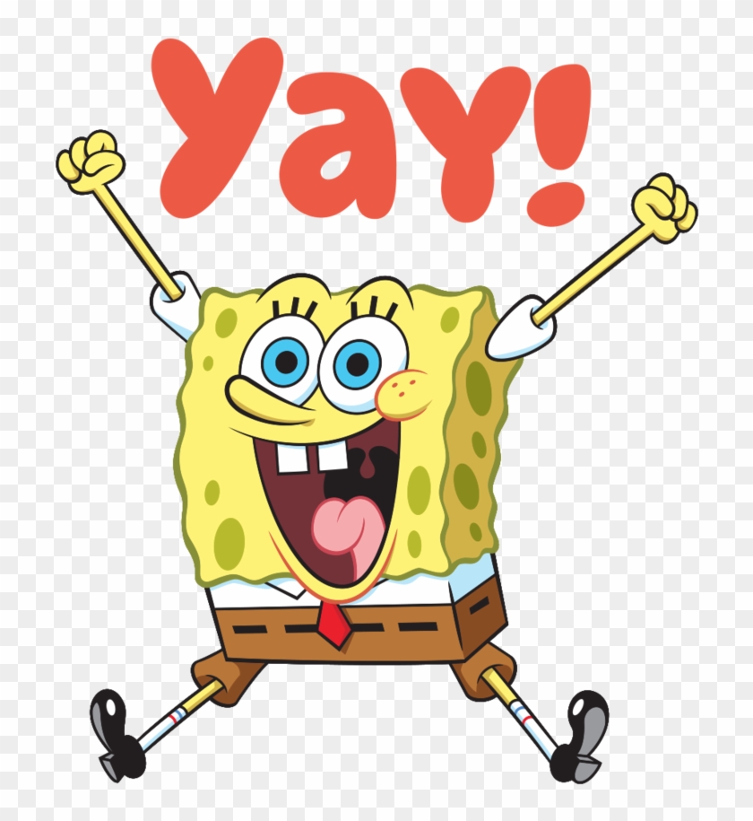 224485 Spongebob - Squarepants - - Yay - Sticker 4bb396 ...