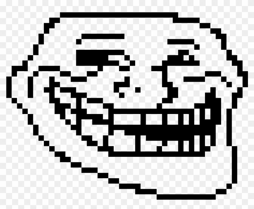 sad troll face 128x128 Minecraft Skin