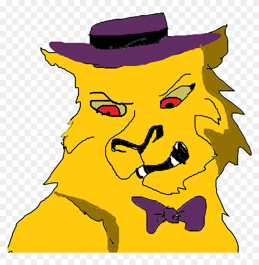 Nightmare Fredbear PNG Images, Nightmare Fredbear Clipart Free