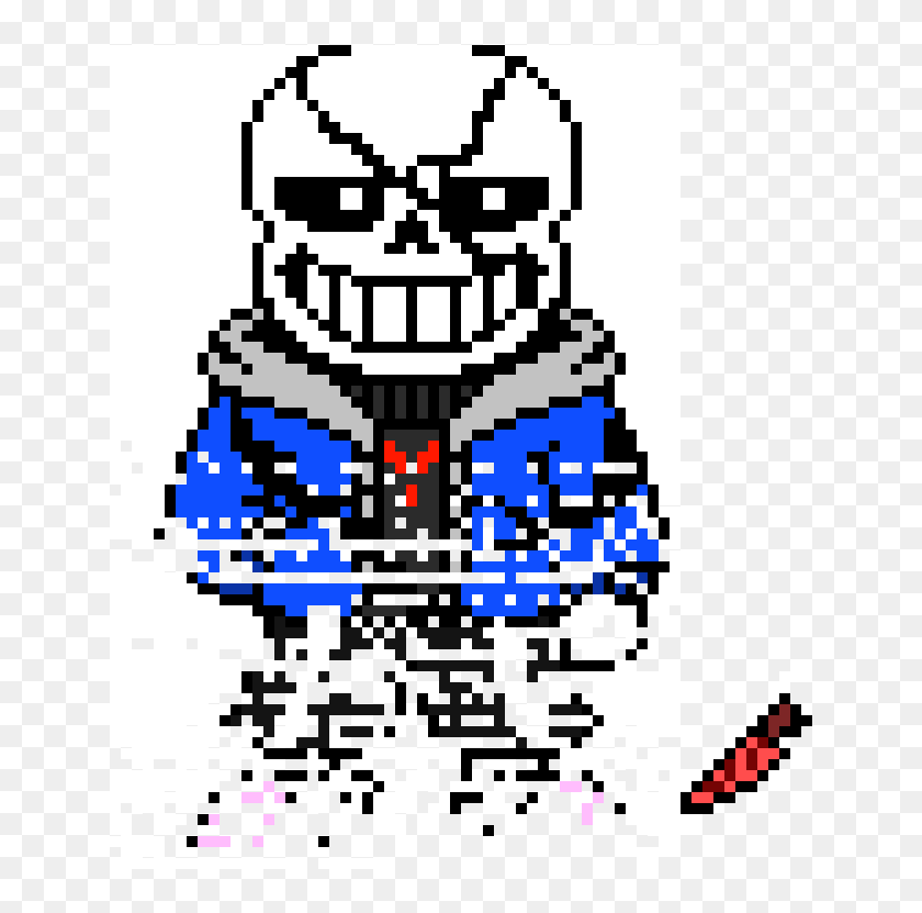 Corpse Sans - Sans Au Pixel Art, HD Png Download - 550x740 (#5587286) -  PinPng