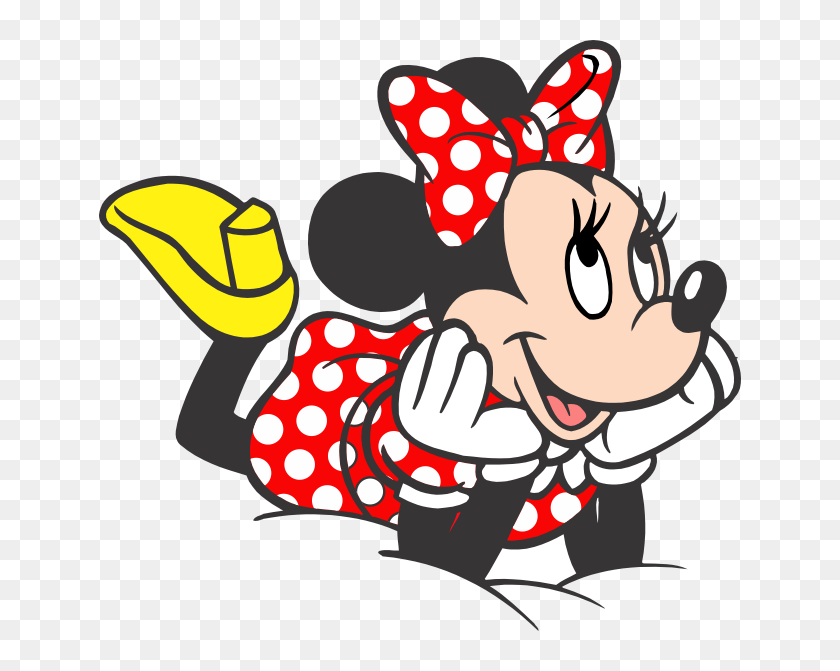 Minnie Vermelha Minnie Mouse Hd Png Download 642x591 Pinpng