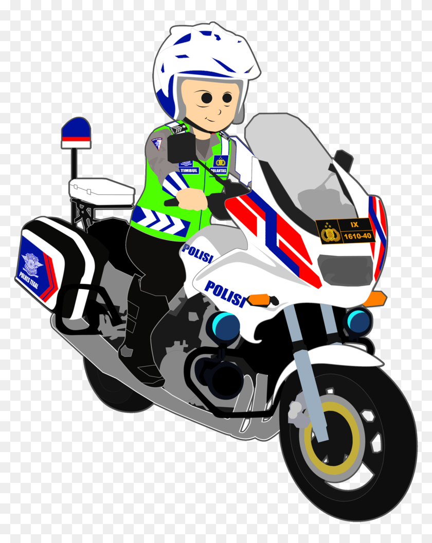 Kartun Polisi Lalu Lintas, HD Png Download - 818x976 (#5995115) - PinPng