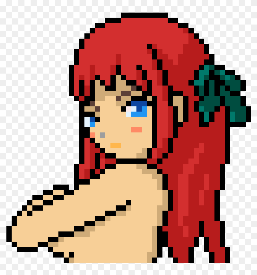 Pixilart - Anime Base With Hair, HD Png Download , Transparent Png