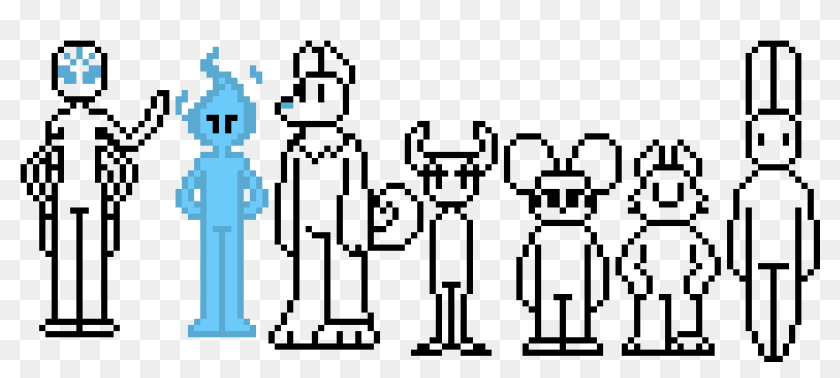 Image Sprite Pixel Art Maker - Undertale Sans Y Papyrus - 740x1080 PNG  Download - PNGkit