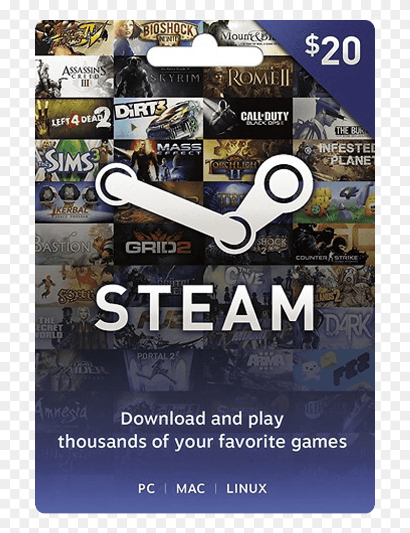 Can You Buy Steam Games With A Visa Gift Card Photo - Steam 5 Euro Gift Card,  HD Png Download - 900x1020 (#6074630) - PinPng