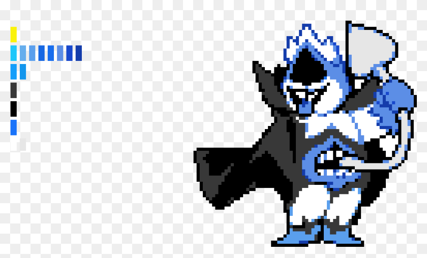 Дельтарун 34. Король дельтарун спрайт. король хаоса deltarune. дельтарун рукслс каард спрайт.