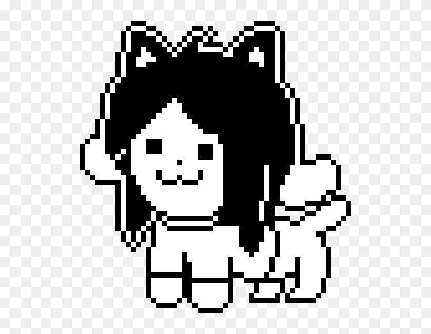 A Temmie Sprite - Temmie Transparent, HD Png Download, png image, 530x580.