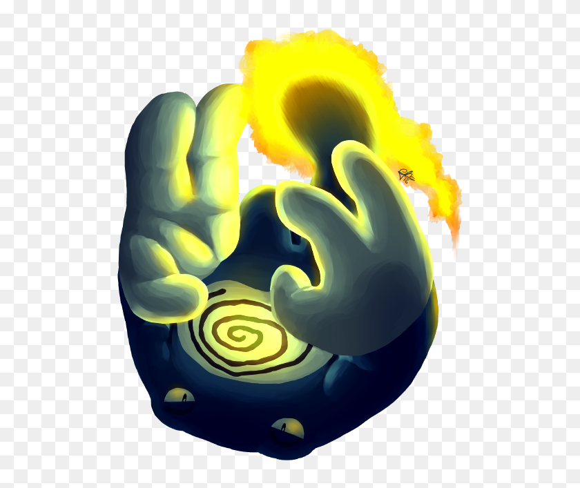 Poliwrath Used Circle Throw By Chicoconsuarte Illustration, HD Png